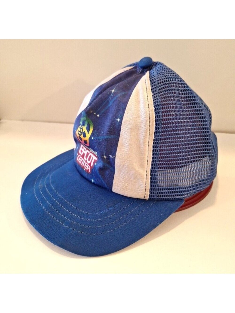 1982 Youth Disney World Epcot Center Trucker Hat Snapback Child Vintage Walt - Picture 10 of 13